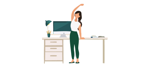 座りっぱなしを減らそう！