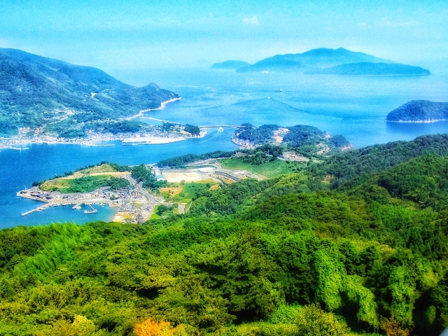 上関海峡を歩くコース　《やまぐち健幸アプリ：リアルウォークコース》　