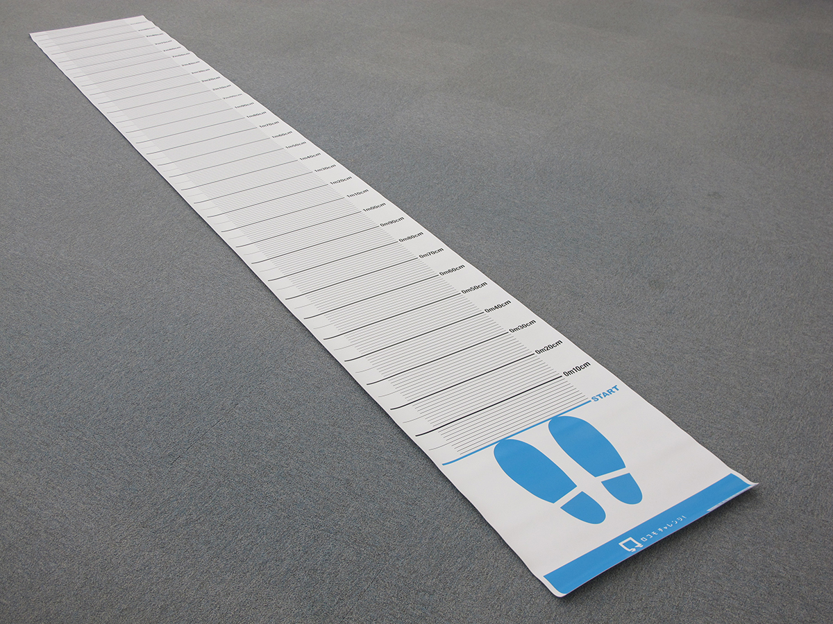 ロコモ度テストツール②　2ステップテスト用マット